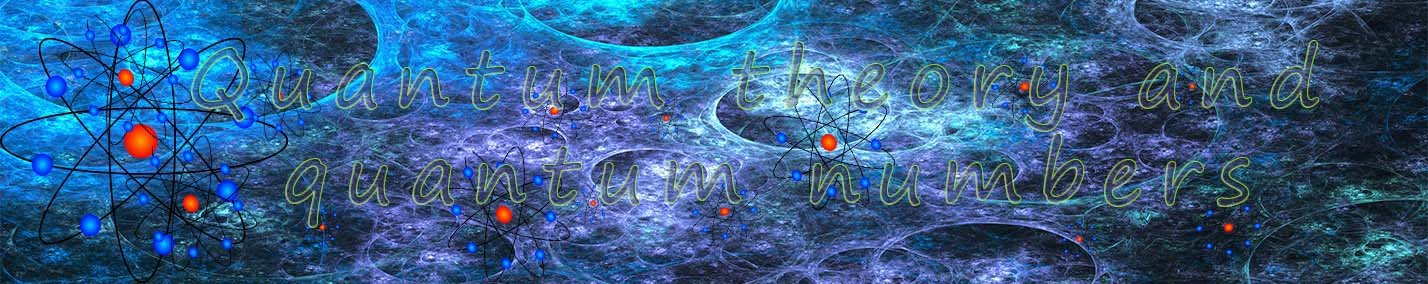  Quantum theory and quantum numbers